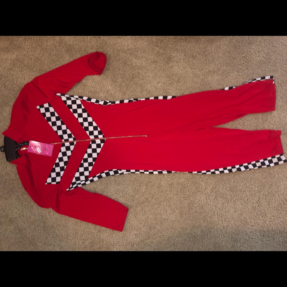 Rally Print Romper